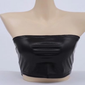 Shiny strechy holographic tank top 