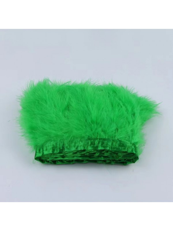 Fluffy Turkey Feather Trimming - 2 yards 
