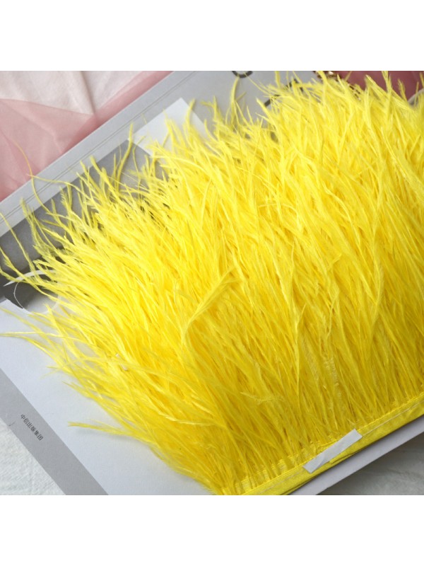 Ostrich Feather Trim - 1 meter 