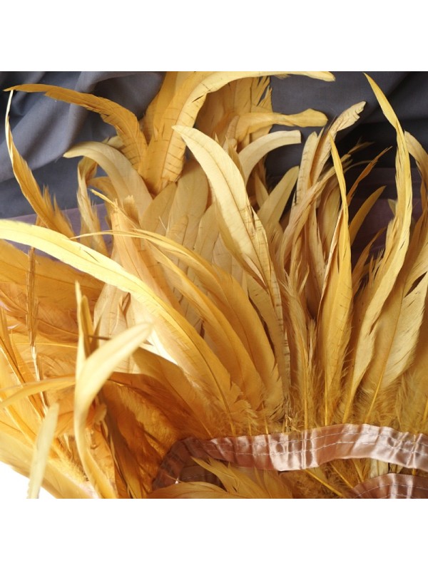 Rooster Tail Feather Trimming - 2 meters 