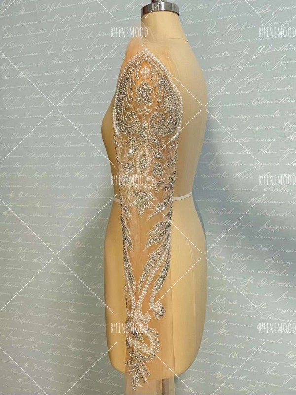 Siya - Front&back Rhinestone Bodice Applique