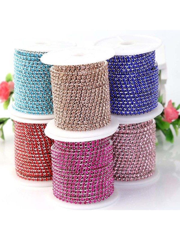 10 meters - Rhinestone Chain