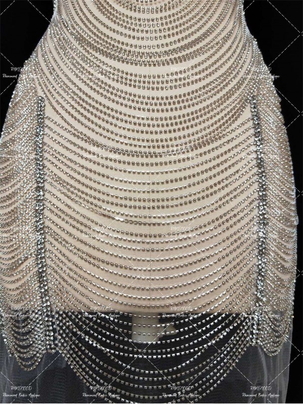 Galaxy - Rhinestone Bodice Applique 