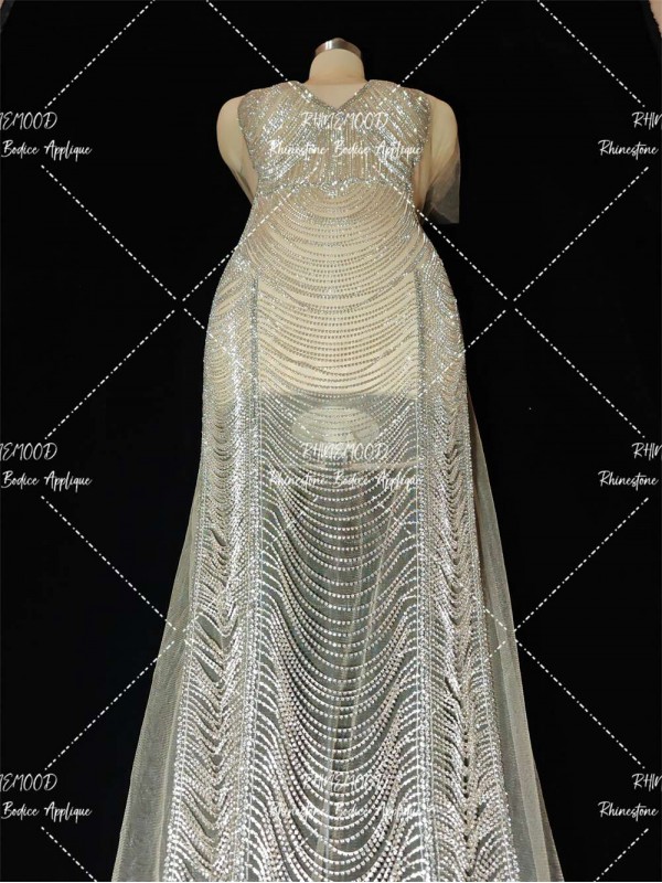 GalaxyL - Rhinestone Bodice Applique