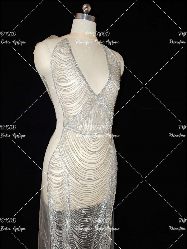 GalaxyL - Rhinestone Bodice Applique