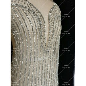 Glimmer - Rhinestone Bodice Applique 