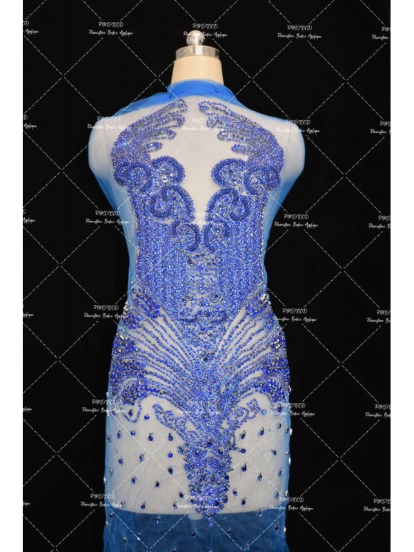 Luxe Front&Back - Rhinestone Bodice Applique