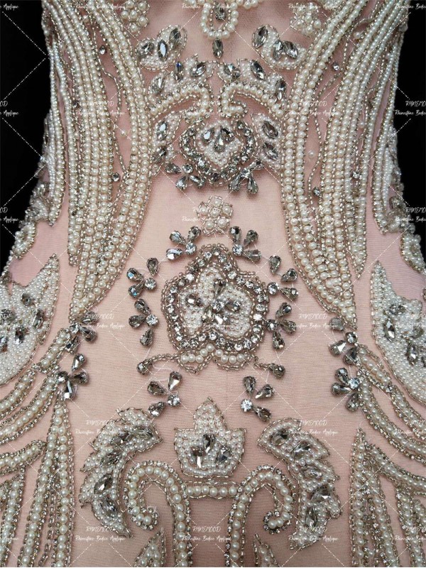 Princess - Long Rhinestone Applique Set 