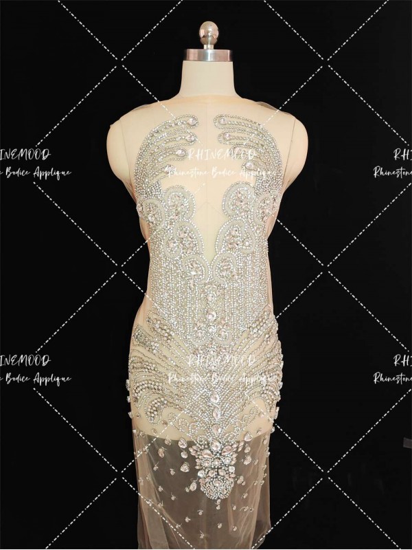 Luxe - Rhinestone Bodice Applique 