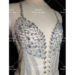 Mia - Rhinestone Bodice Applique 