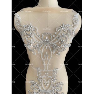 Andrea - Rhinestone Bodice Applique 