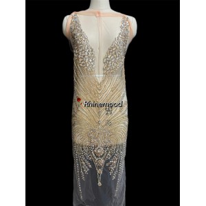 Fiona Front&Back - Rhinestone Bodice Applique 