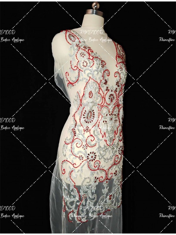 Betty - Rhinestone Bodice Applique