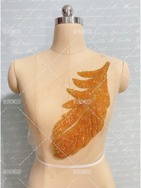 Autumn - Beaded Patch