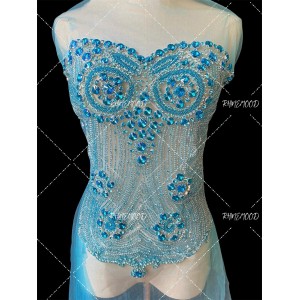 Belle - Rhinestone Bodice Applique 