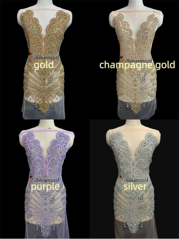 Bliss2.0 - Rhinestone Bodice Applique