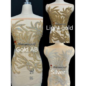 Bonnie - Rhinestone Bodice Applique 