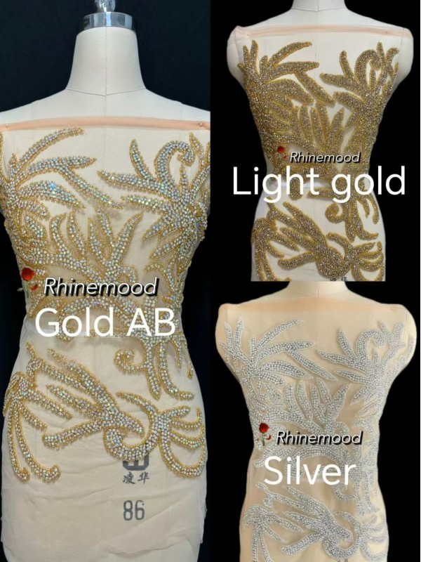 Bonnie - Rhinestone Bodice Applique