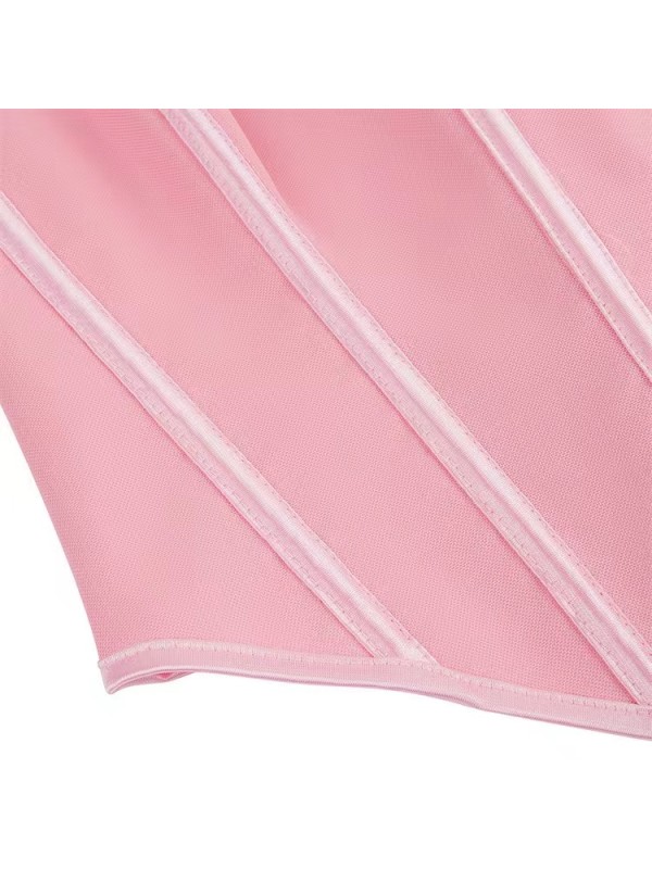 Colorful Fishbone Corset 