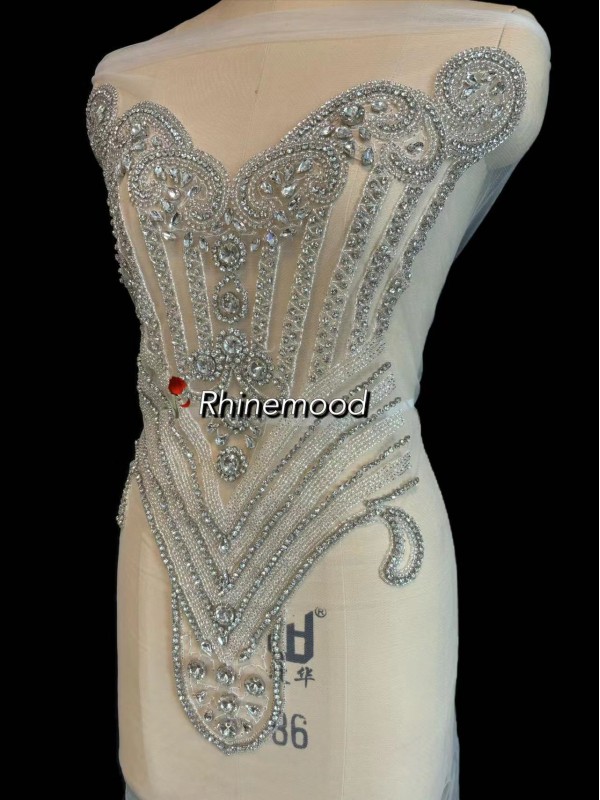 Delight - Rhinestone Bodice Applique 