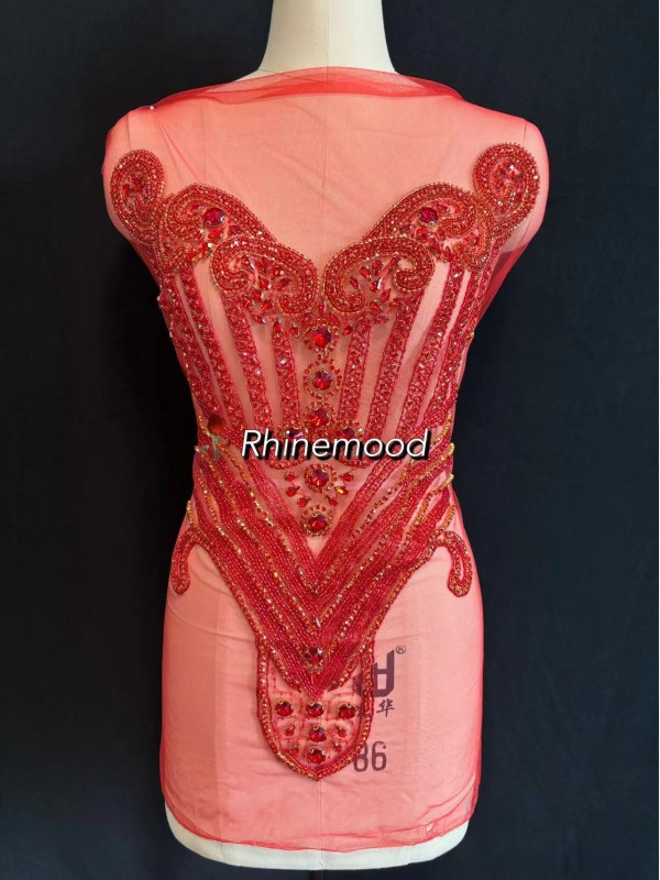 Delight - Rhinestone Bodice Applique 