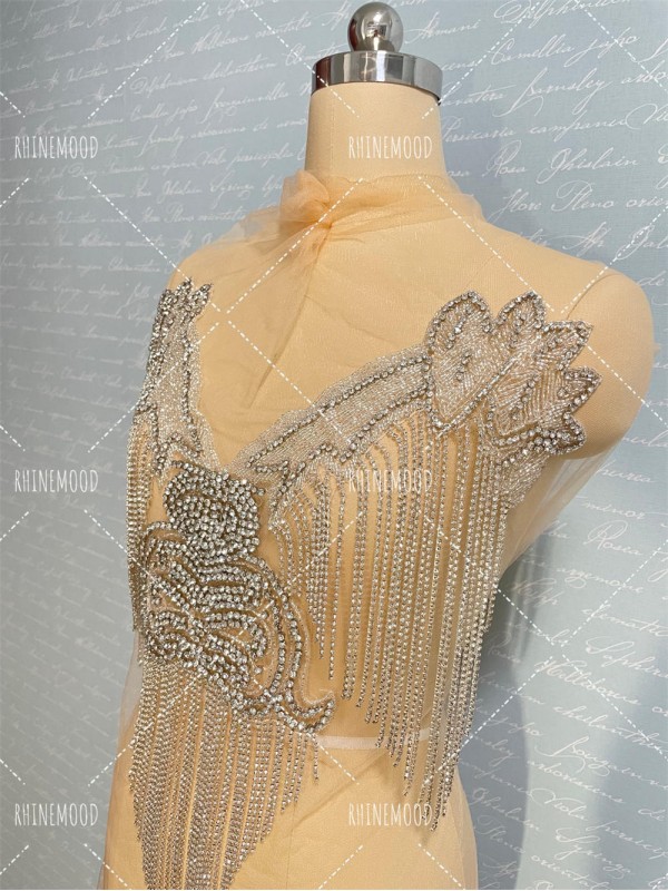 Doris - Tassel Rhinestone Bodice 