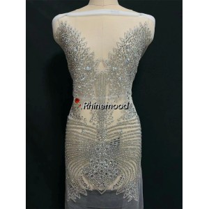 Ella - Rhinestone Bodice Applique 