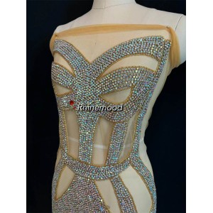 Gaby - Rhinestone Bodice Applique 