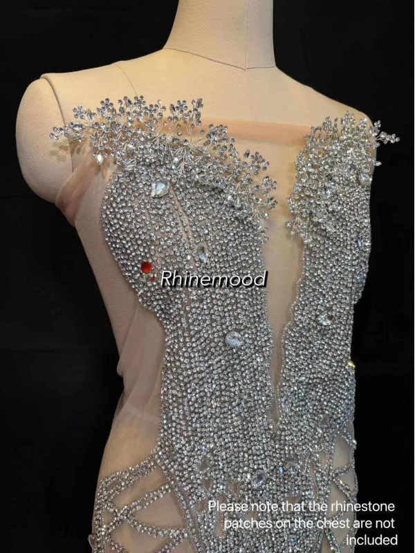 Lola - Rhinestone Bodice Applique