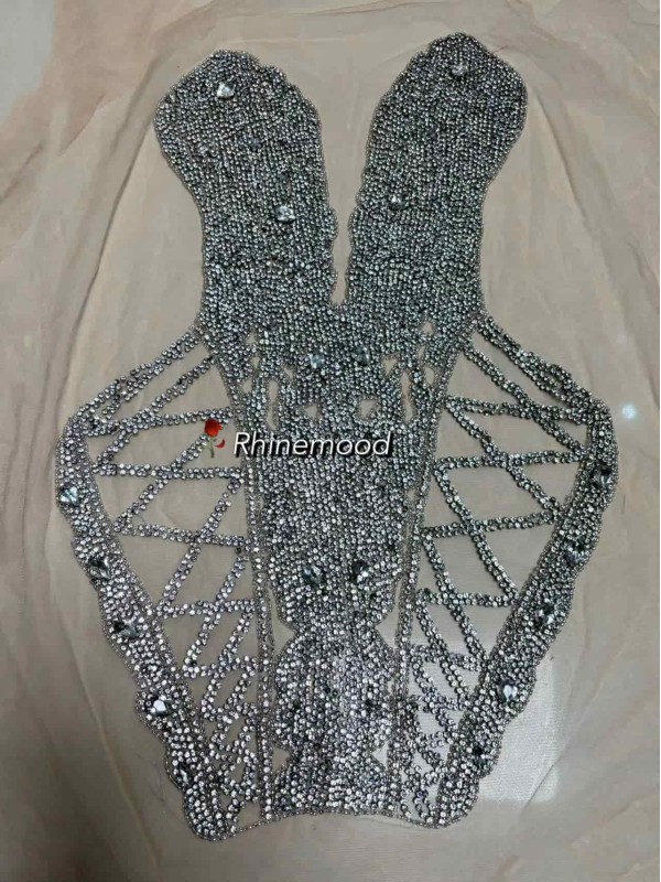 Lola - Rhinestone Bodice Applique