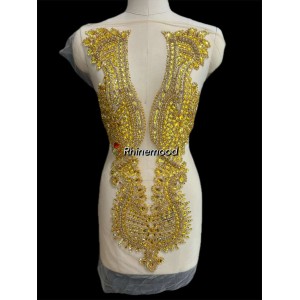 Radiance - Rhinestone Bodice Applique 