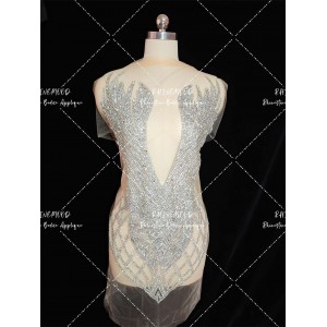 Sweetheart - Rhinestone Bodice Applique 